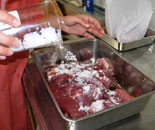 シカ肉薫製開発