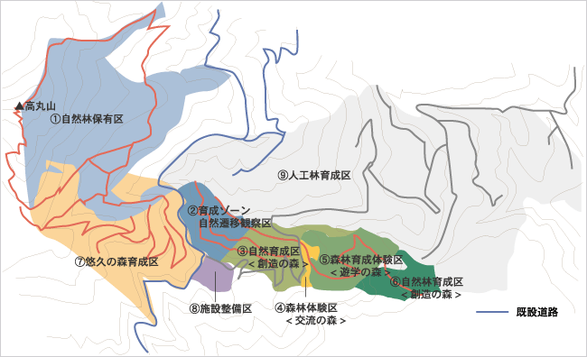 高丸山千年の森づくり